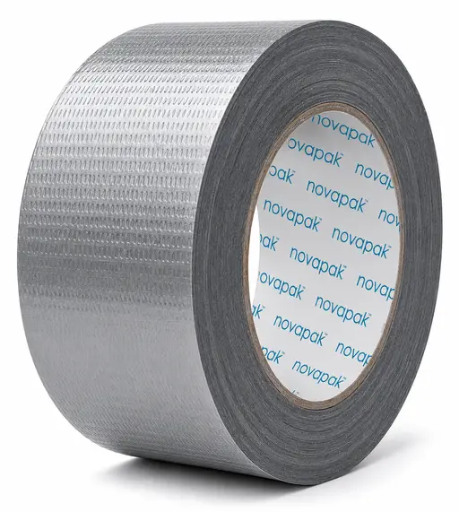 Армований скотч novapak 48 мм × 50 м, сріблястий